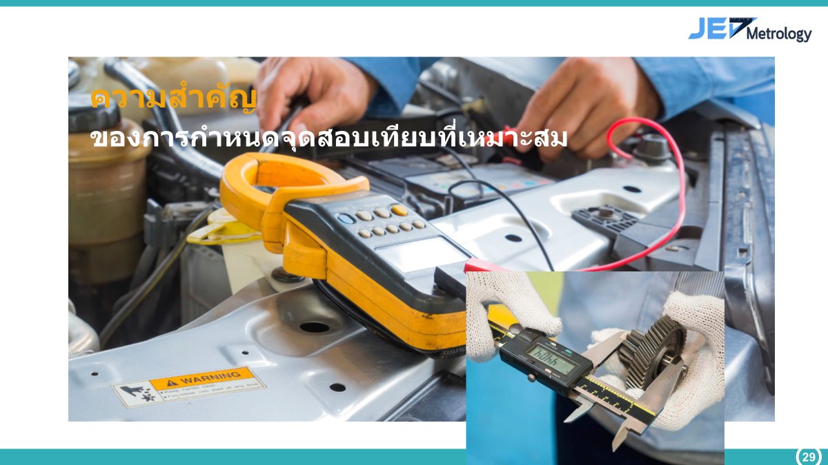 ความสำคัญของการกำหนดจุดสอบเทียบที่เหมาะสม